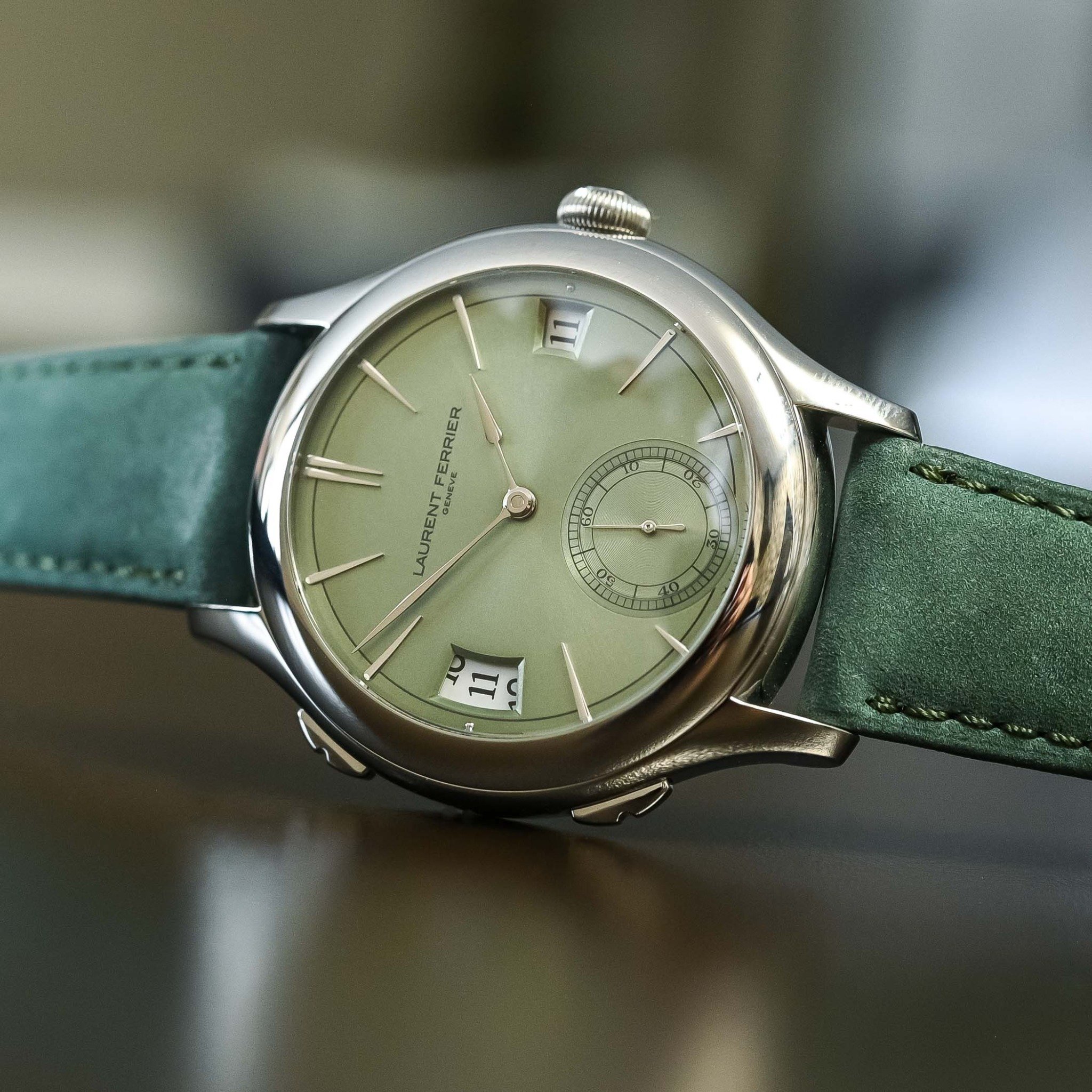 Hands-On - Laurent Ferrier Classic Traveller Series Atelier Magnetic Green