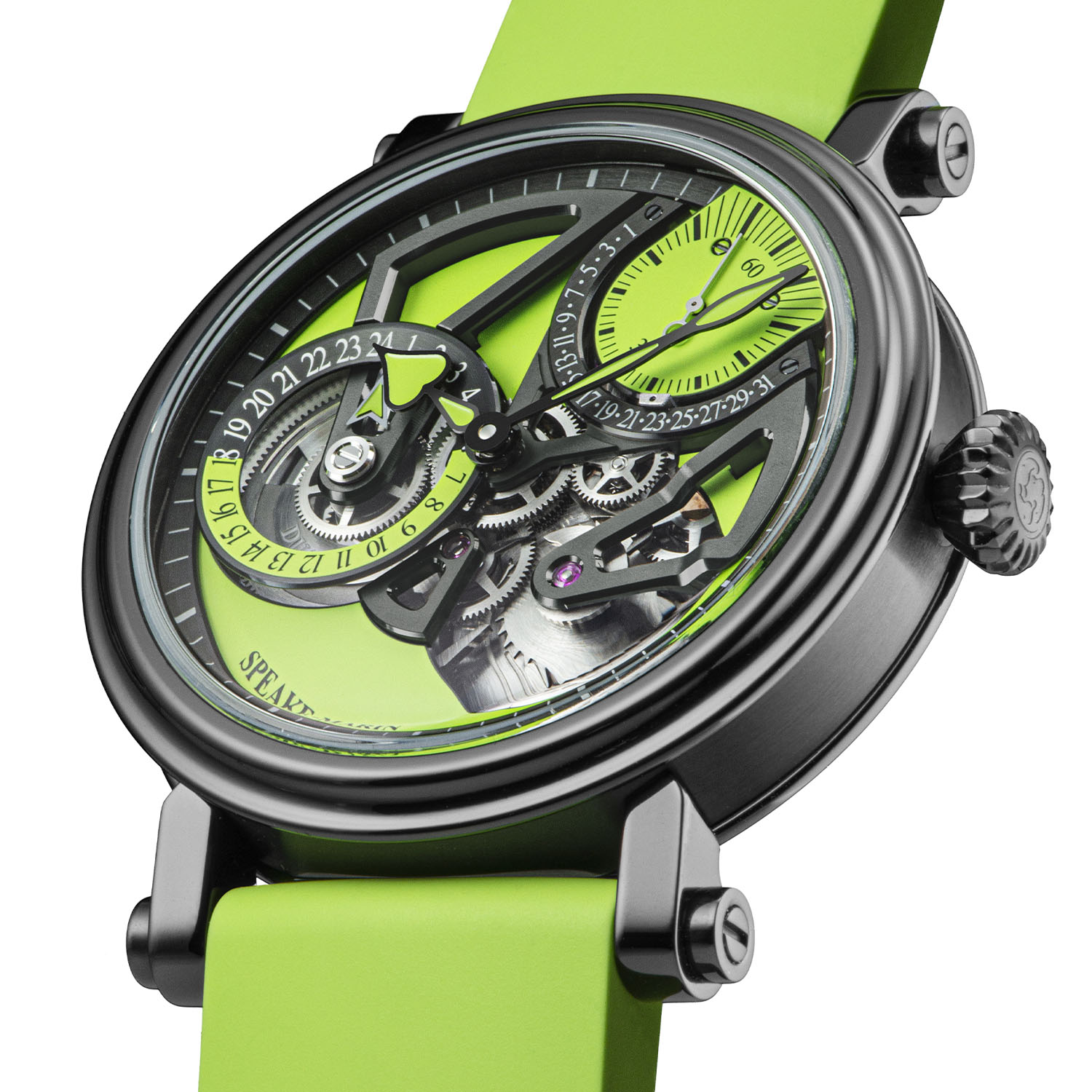 Speake-Marin Dual Time Lime Limited Edition