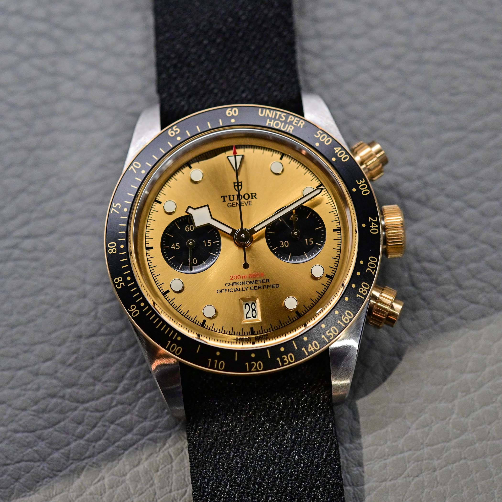 Tudor Black Bay Chrono S&G Steel and Gold Champagne dial 2022 - 79363N