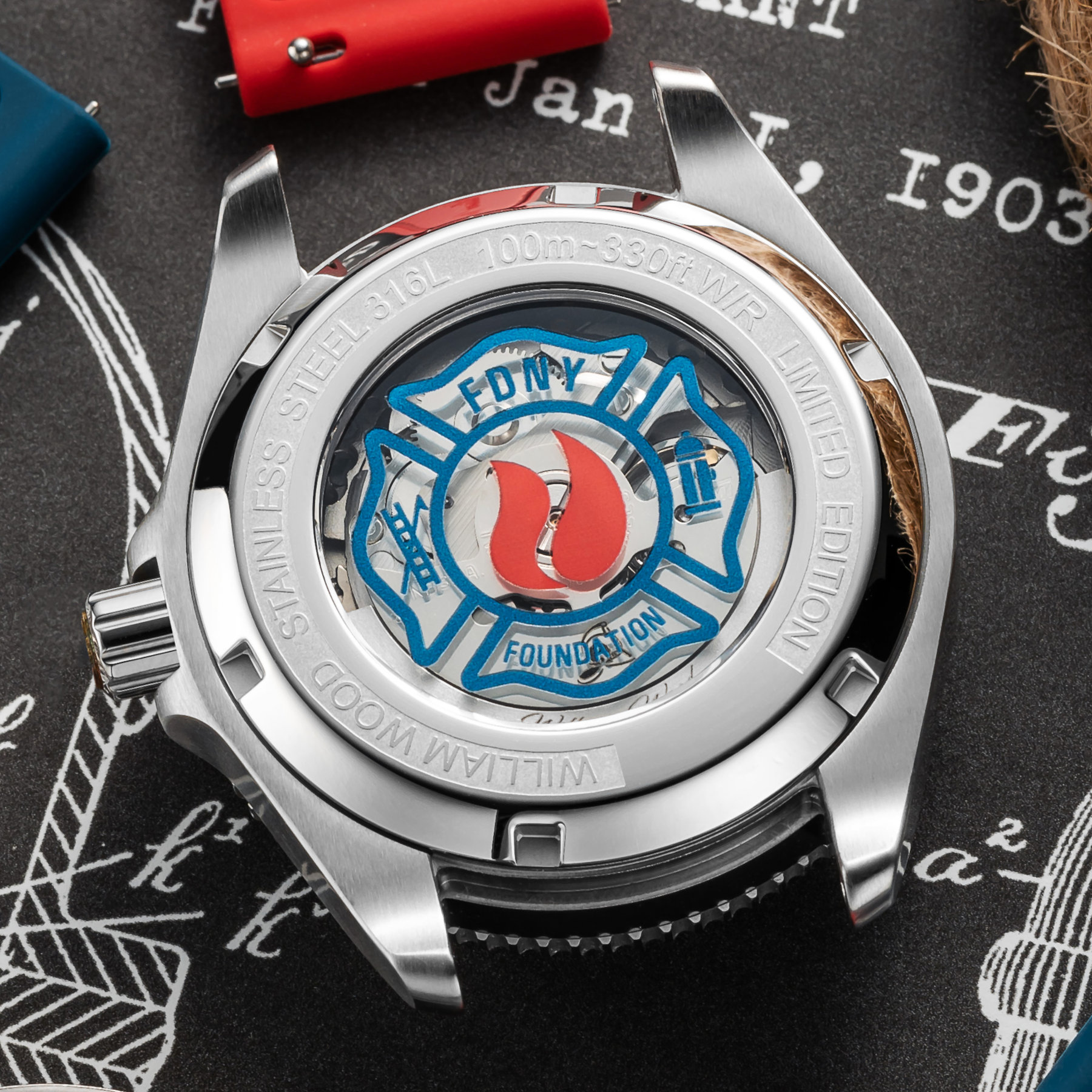 William Wood Watches x FDNY Foundation The Bravest Watch 6