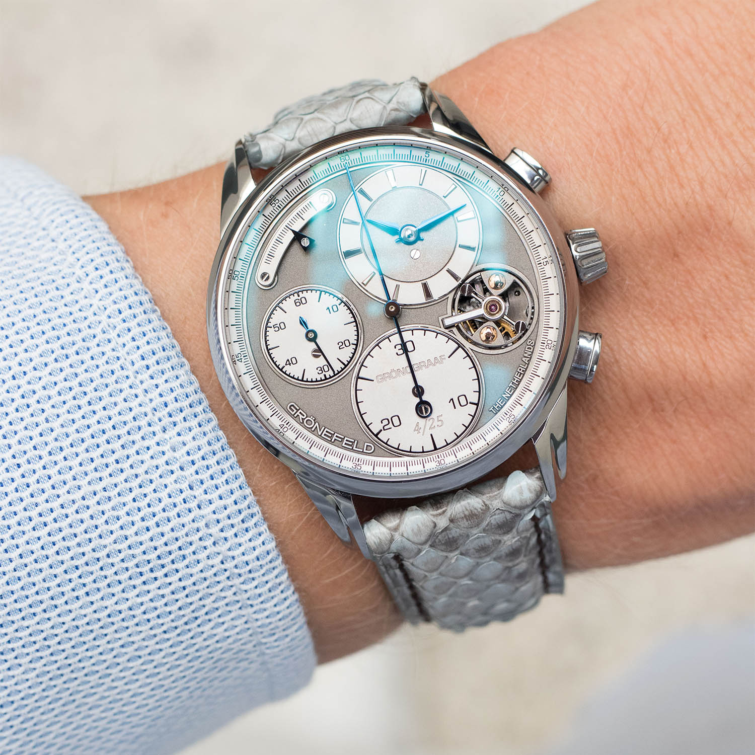 Gronefeld 1941 Gronograaf - first chronograph Horological Brothers