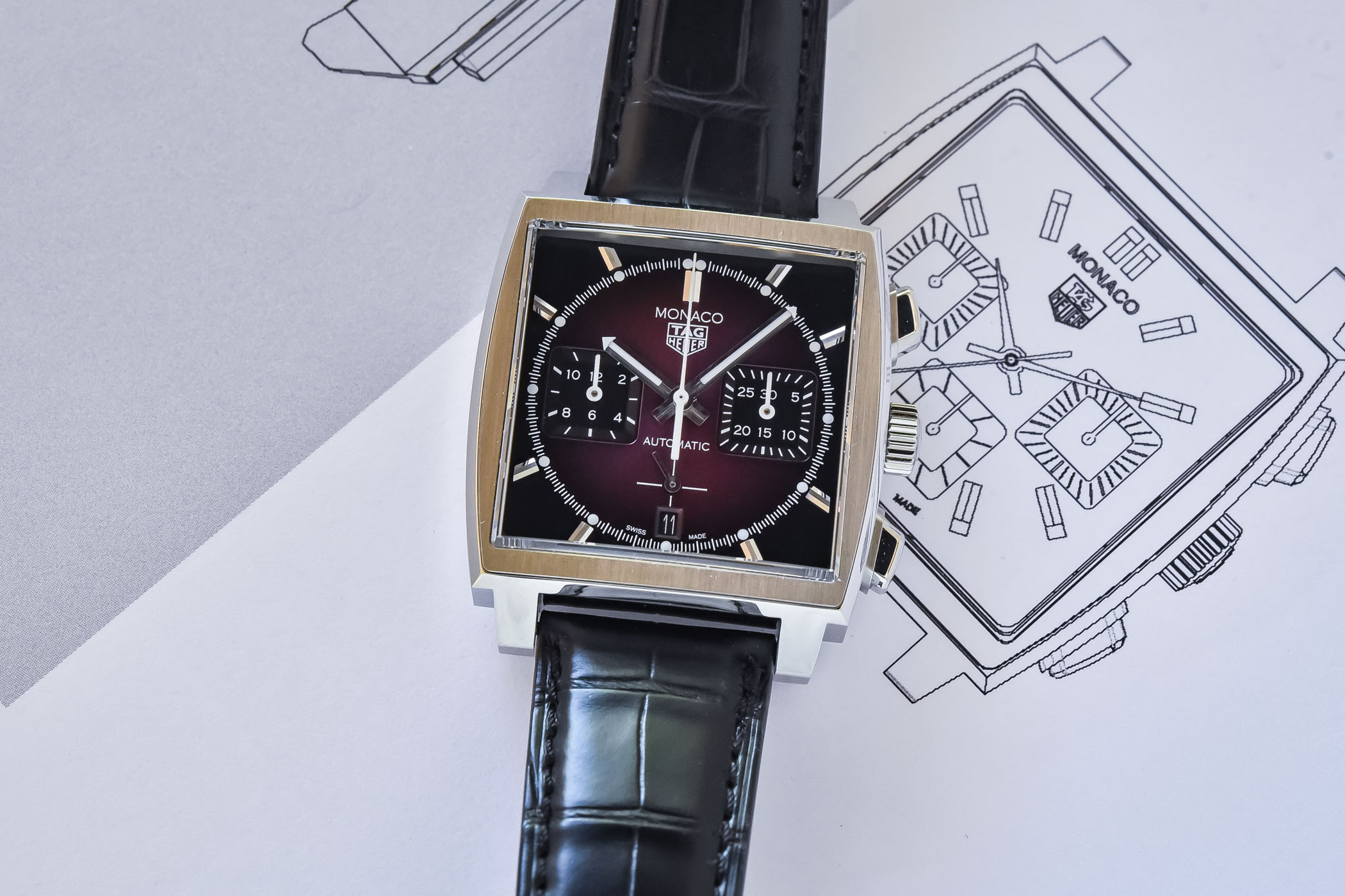 TAG Heuer Monaco Purple Dial Limited Edition