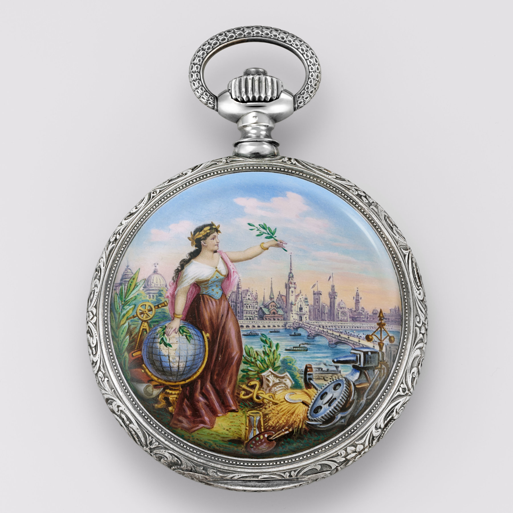 1900 A. Lange & Söhne Centennial Tourbillon No. 41000 pocket watch 2