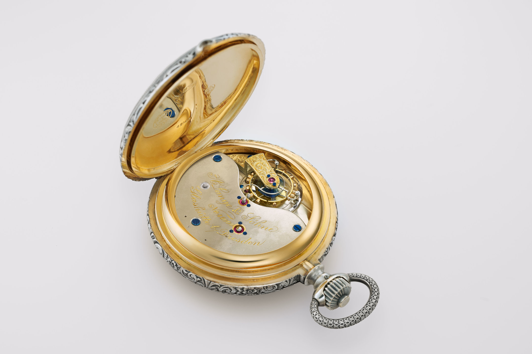 1900 A. Lange & Söhne Centennial Tourbillon No. 41000 pocket watch 3