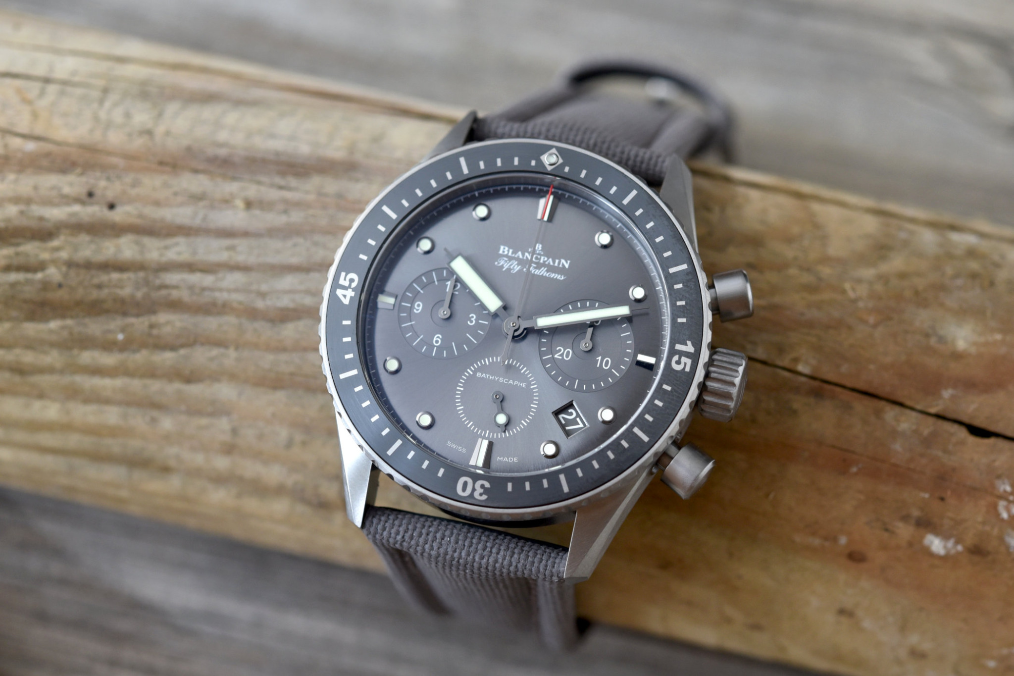 Introducing The Blancpain Fifty Fathoms Bathyscaphe Chronograph