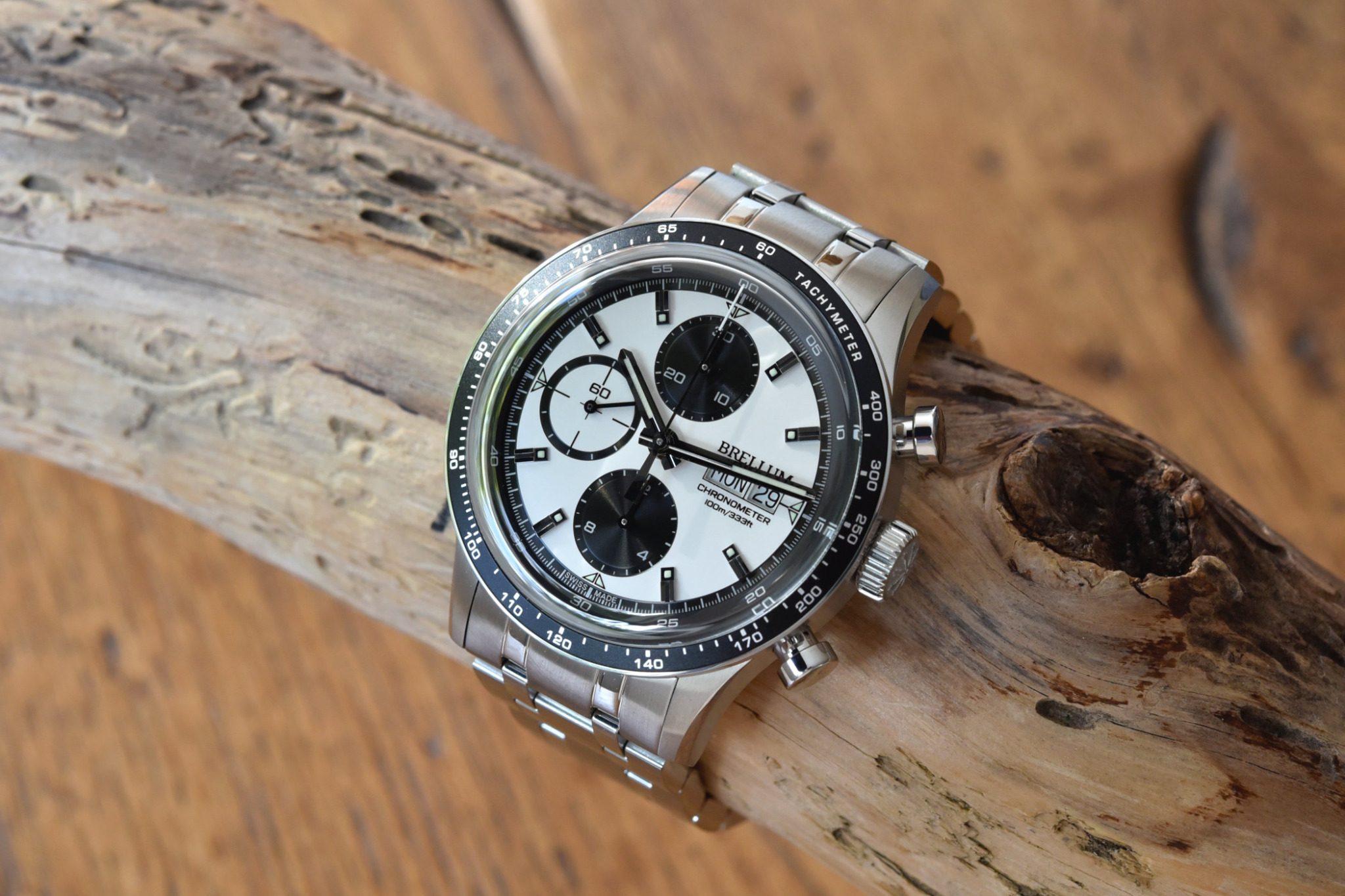 Introducing - The black & white Brellum Pandial LE.2DD Chronometer