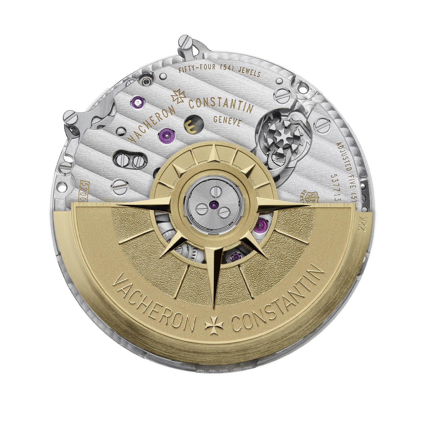 Vacheron Constantin Overseas Chronograph 5500V pink gold blue dial