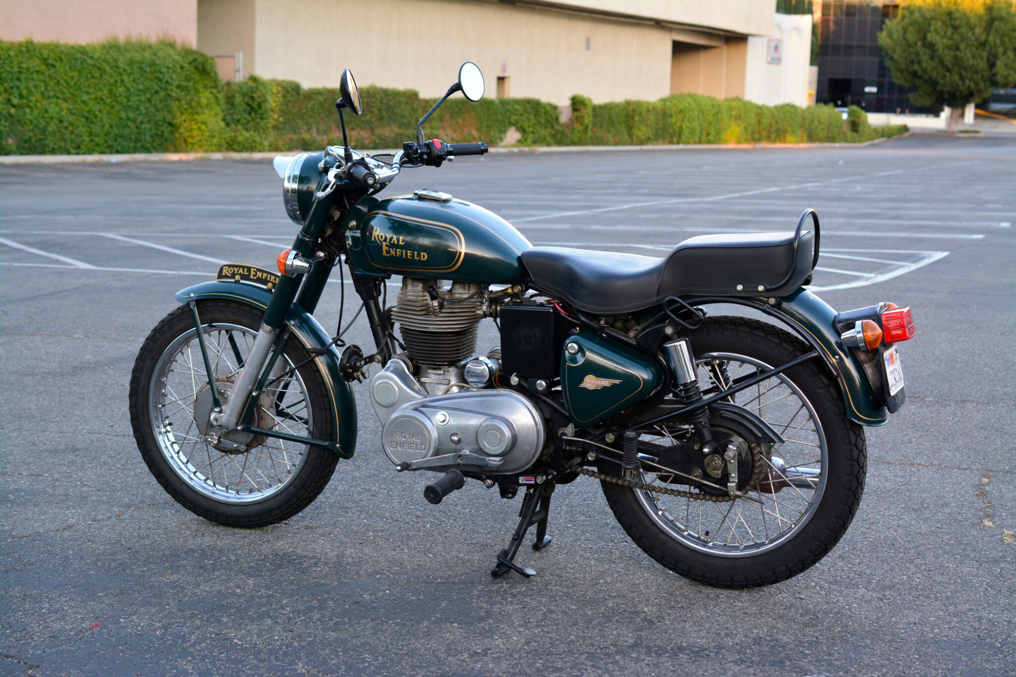 royal enfield bullet ground clearance