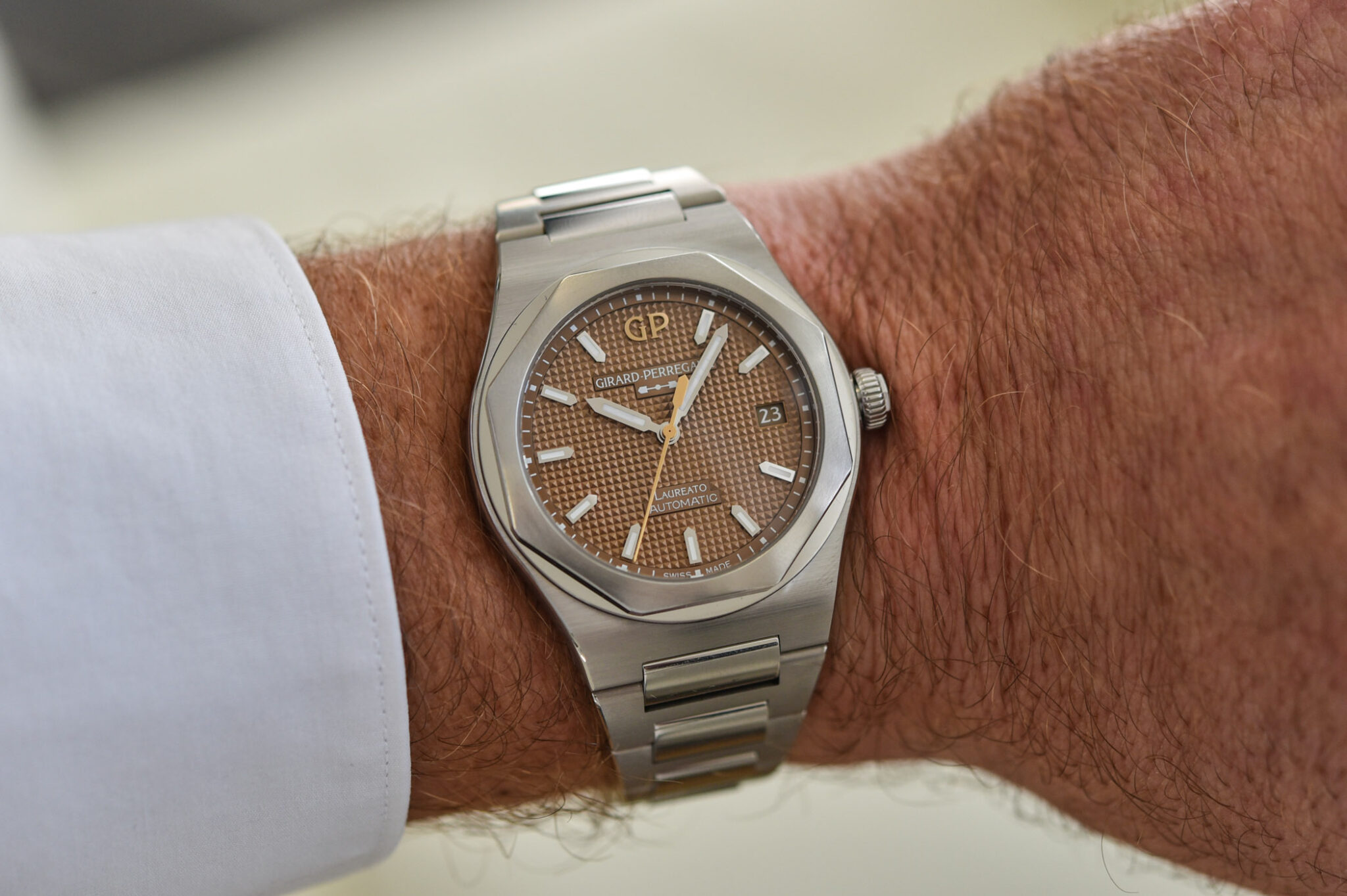 HandsOn Review GirardPerregaux Laureato 38mm Copper