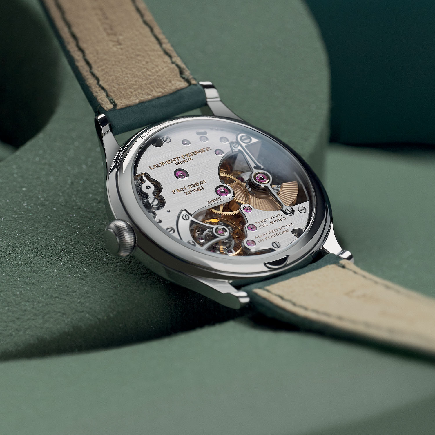 Laurent Ferrier Classic Micro-Rotor Magnetic Green