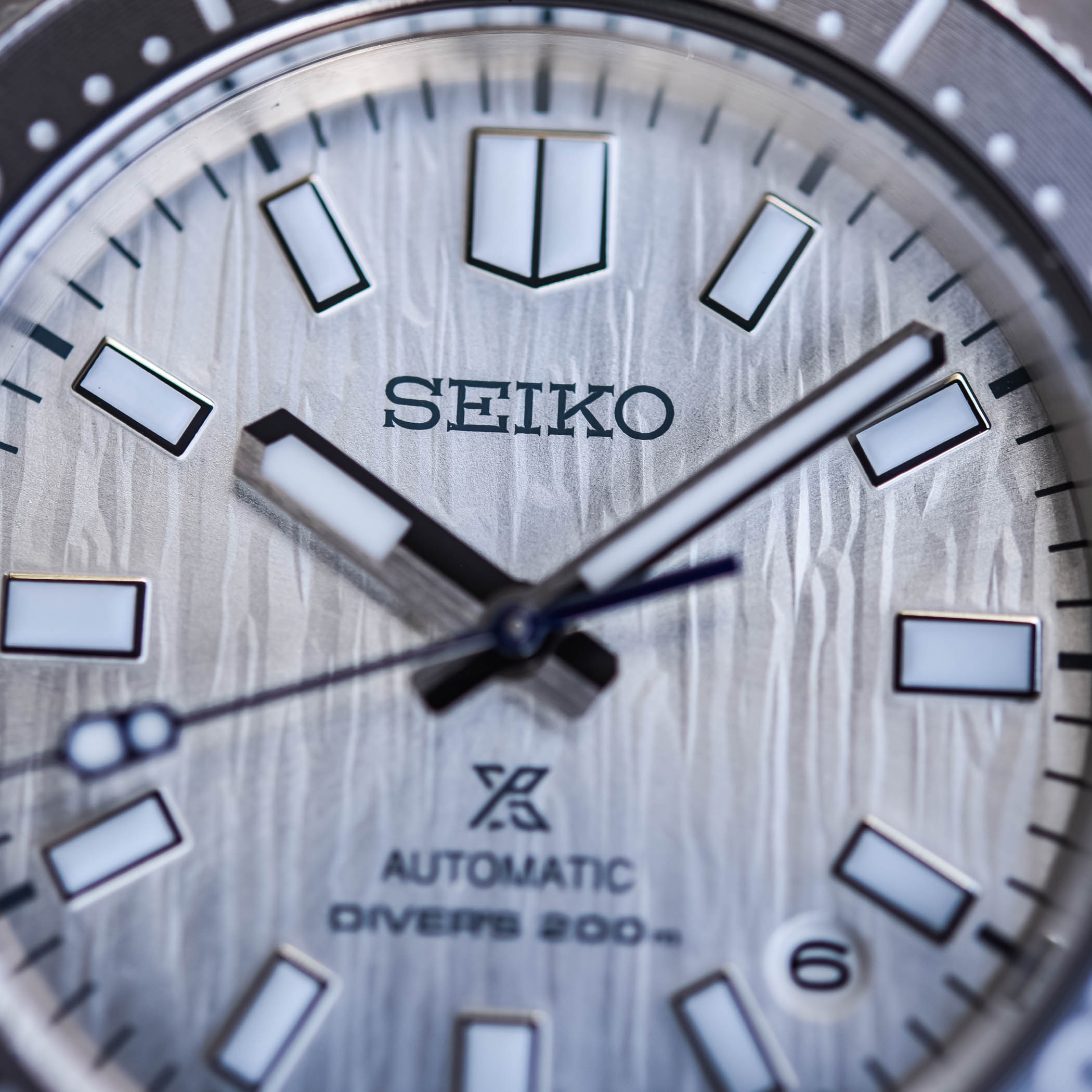 Seiko Prospex Save the Ocean Limited Edition SPB333 - ice-textured dial white-birch-like