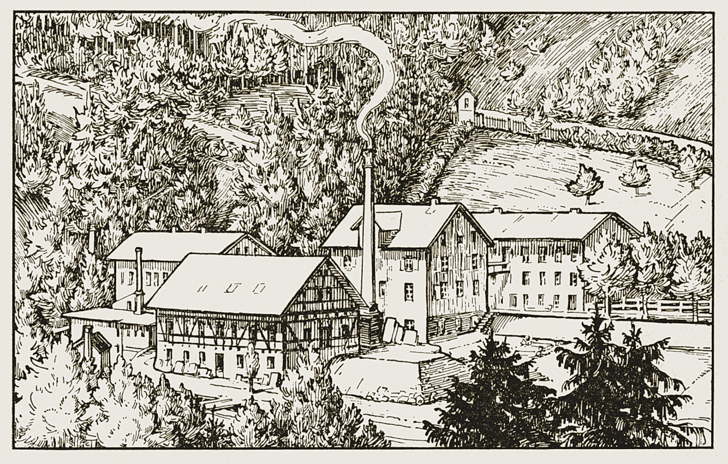 1866 - Junghans Company Site in Schramberg, Germany