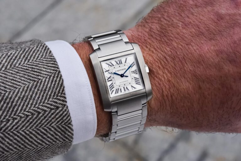 Cartier Tank Francaise Watch 2023 Redesign Automatic large model stainless steel CRWSTA0067