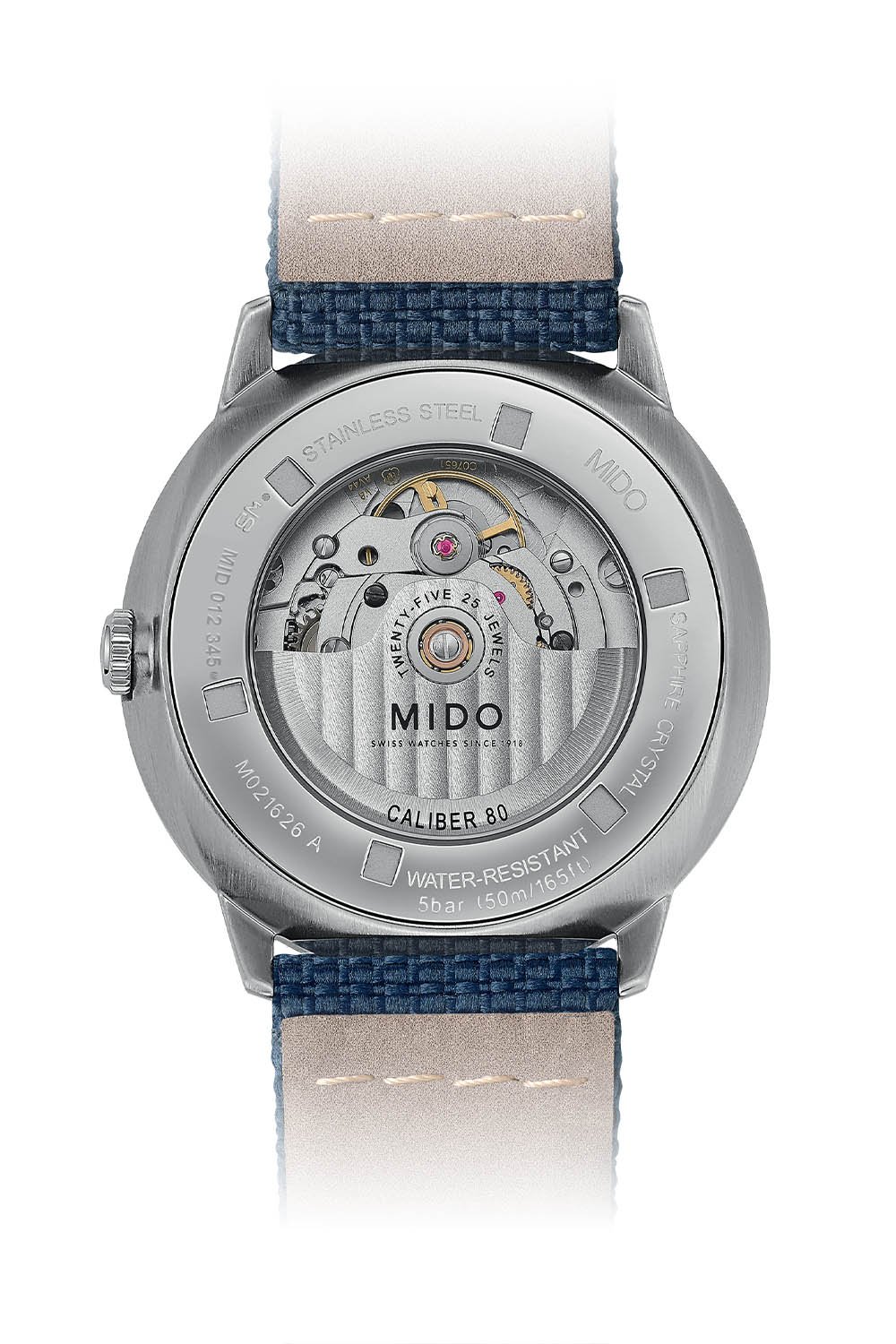 Mido Commander Big Date Blue Dial