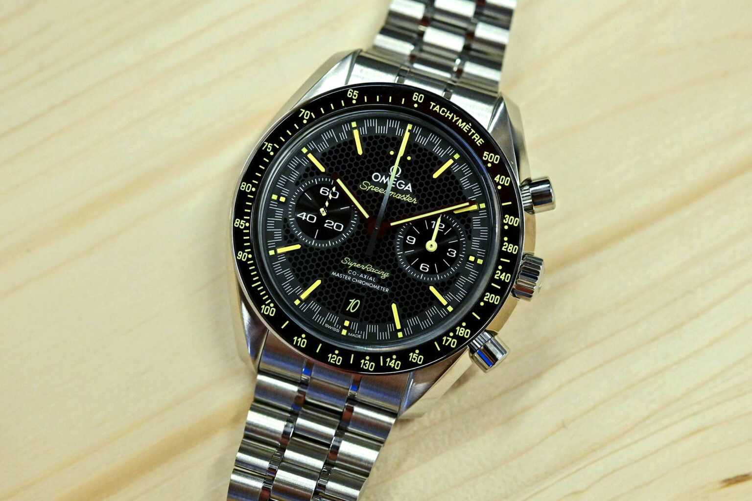 Video Review Omega Speedmaster Super Racing And Spirate System