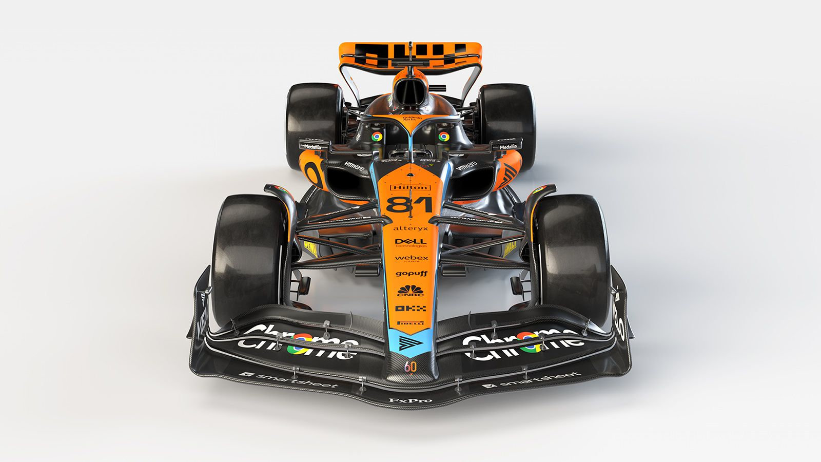 2023 McLaren MCL60 Formula 1 car - Lando Norris - Oscar Piastri - 2