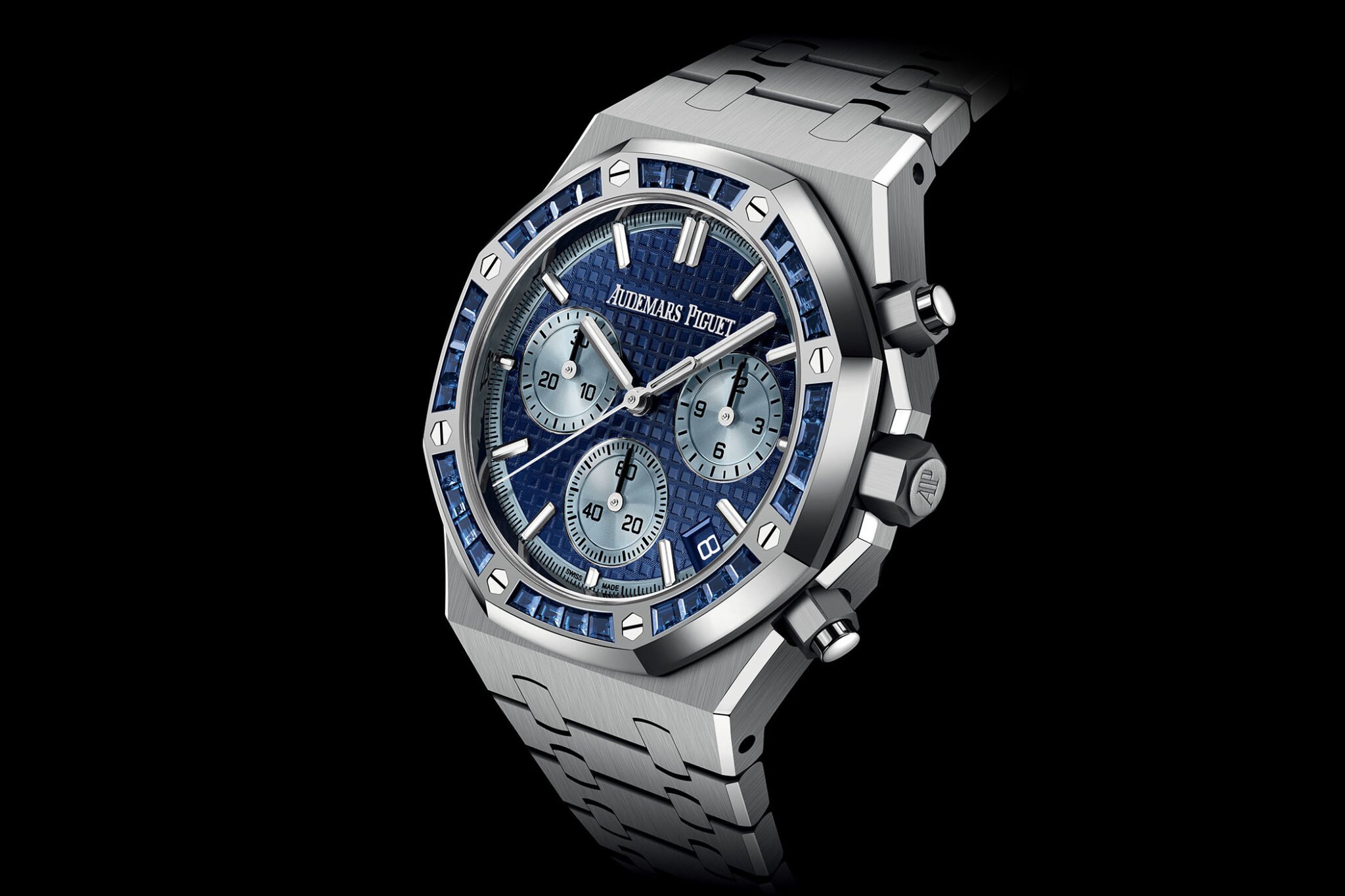 Introducing The Audemars Piguet Royal Oak Chronograph Baguette Sapphires