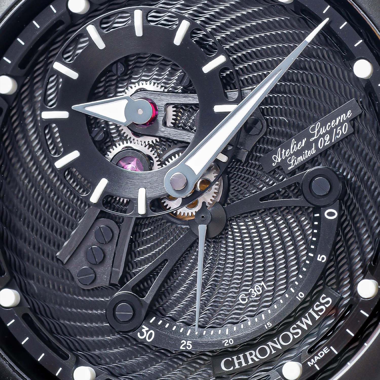 ChronoSwiss Open Gear ReSec Hurricane Limited edition