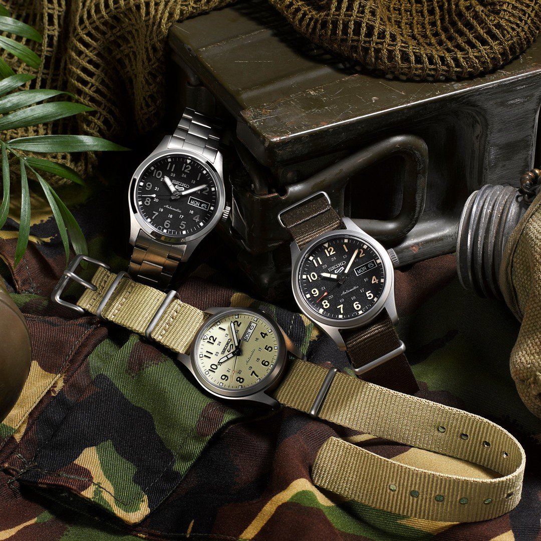 Introducing The New 36mm Seiko 5 Sports Mid Field Collection