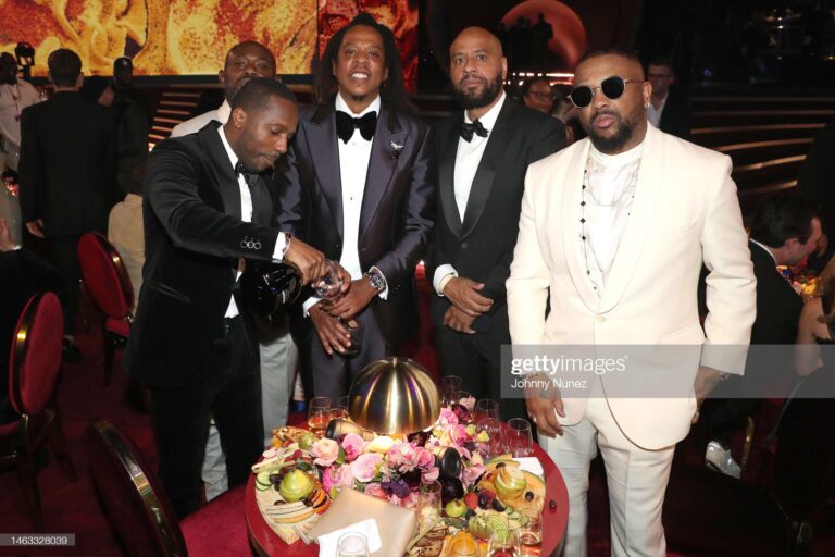 Spotted Jay-Z with $2.2 million Patek Philippe Grandmaster Chime 6300G at 65th Grammy Awards 2023