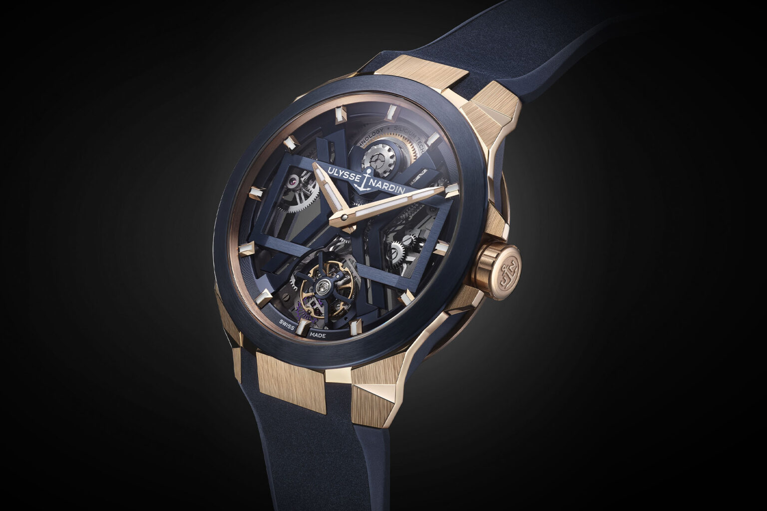Introducing Ulysse Nardin Blast Tourbillon in Blue and Gold