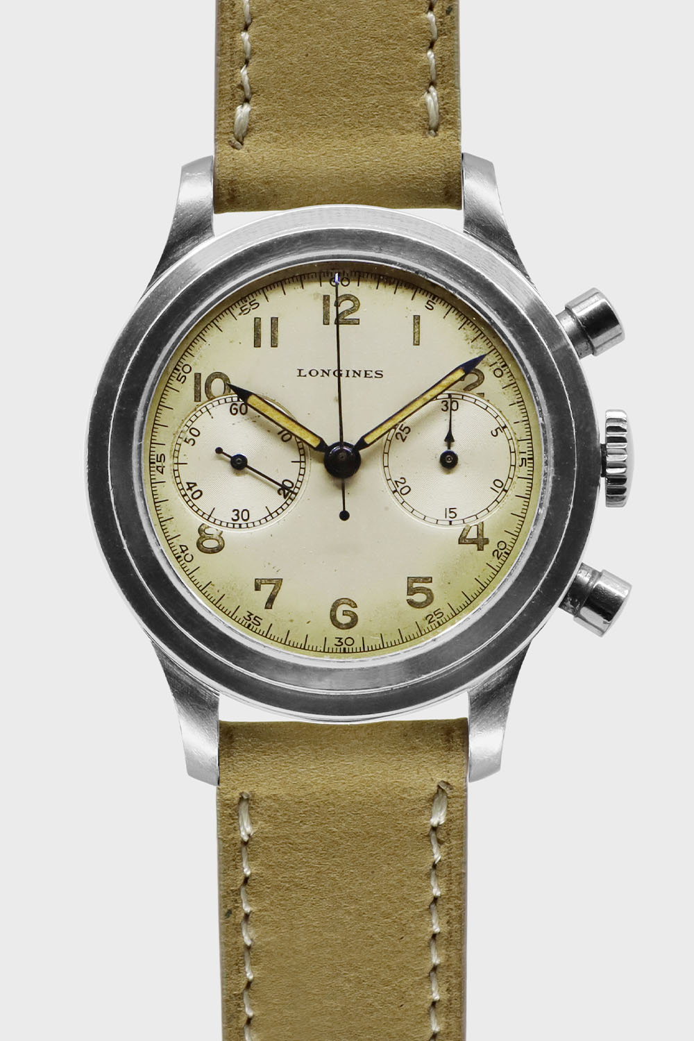 1st serial chronograph with flyback function_Longines 13ZN
