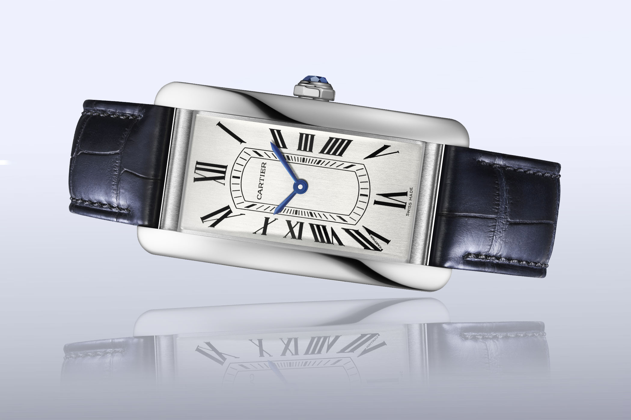 2023 redesigned Cartier Tank Americaine LM automatic