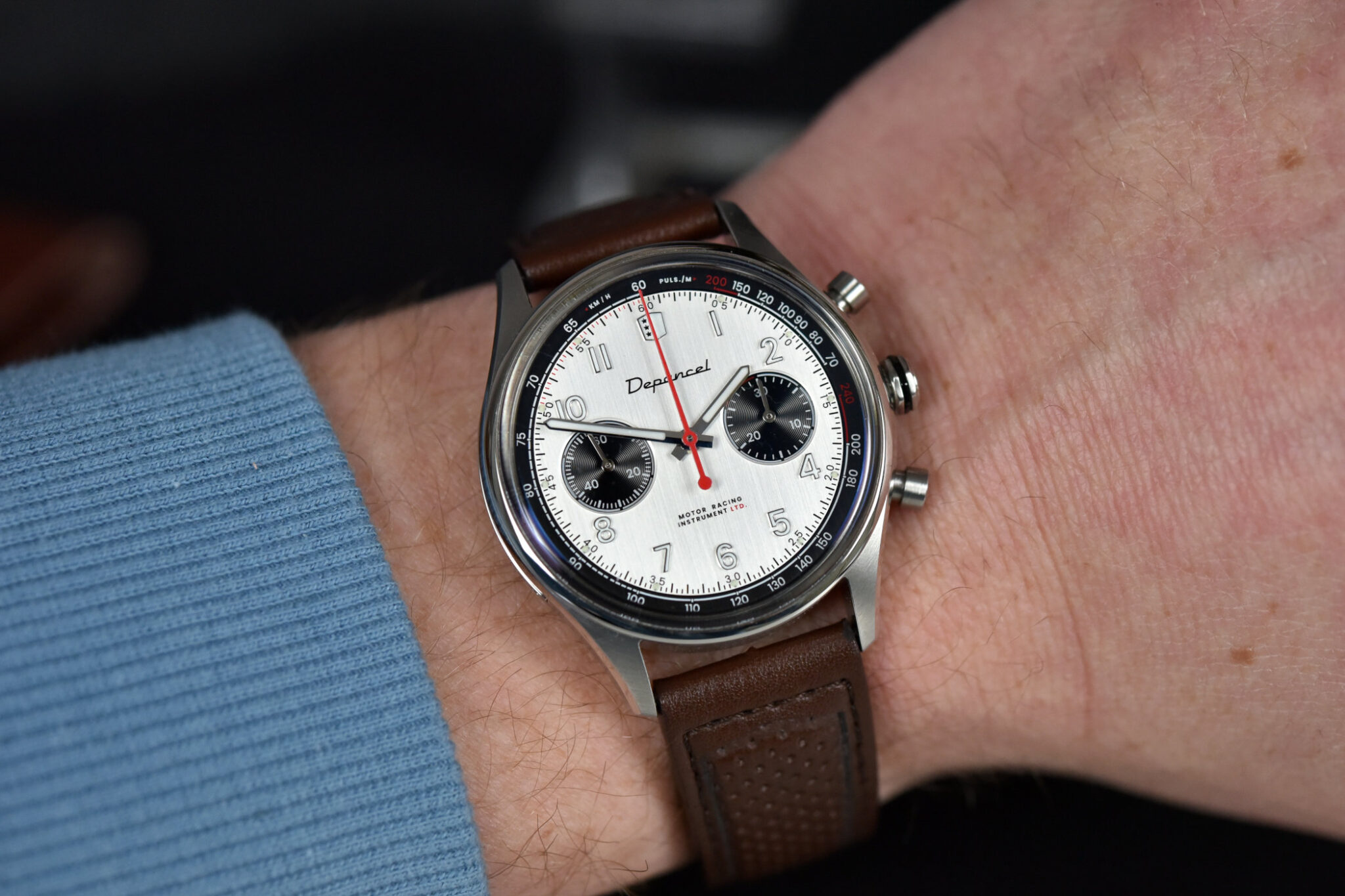 Hands-On: The Accessible Hand-Wound Depancel Legend 60s Chronograph