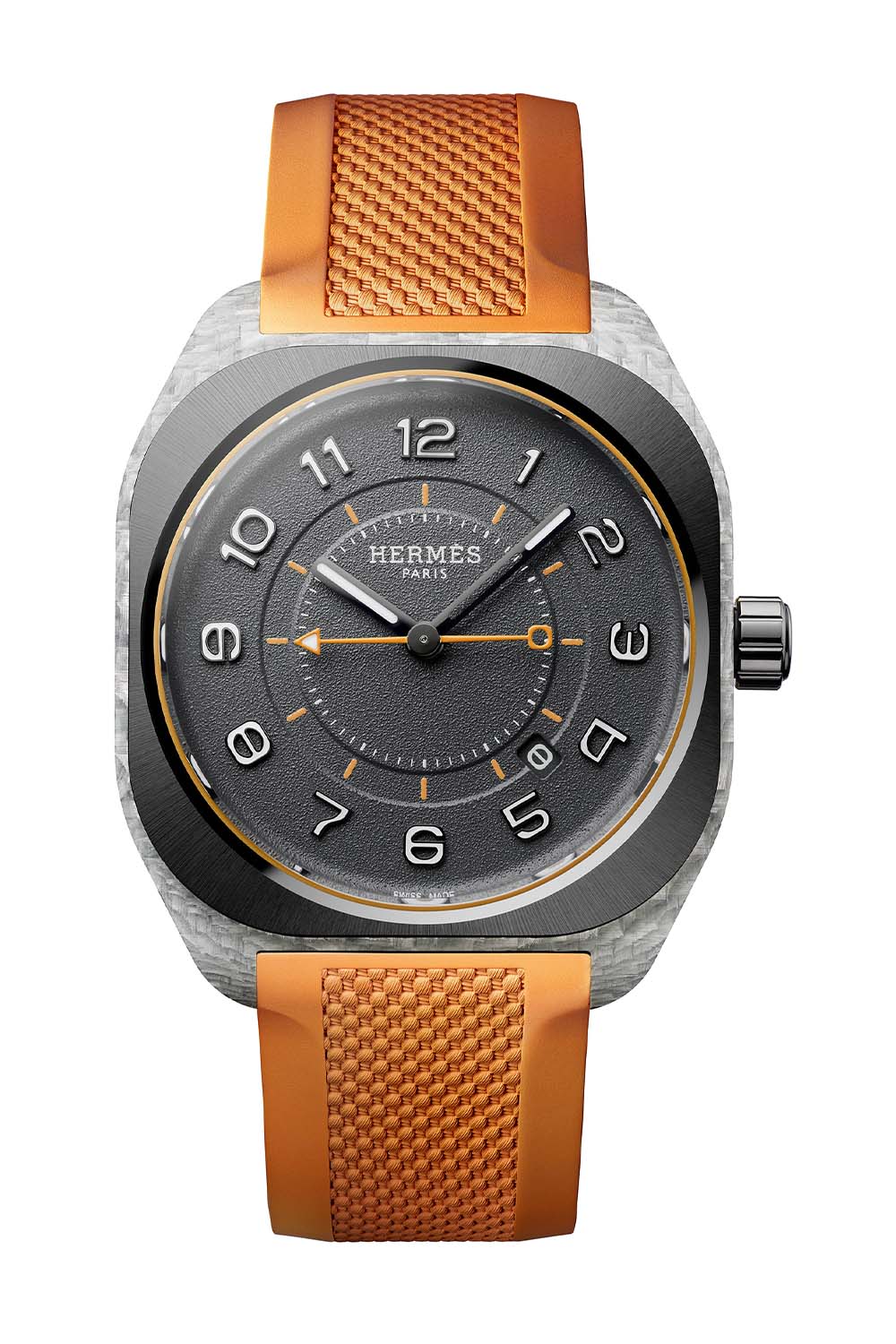 Hermes H08 Watch glass fibre composite case 2023 - 1