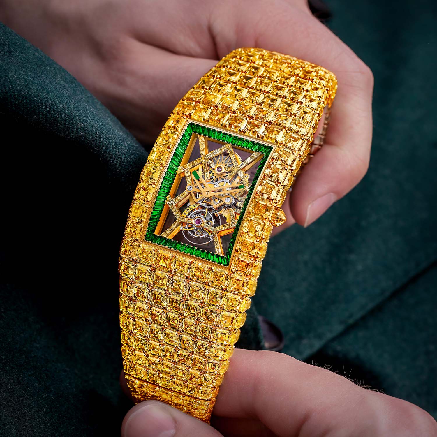 Jacob and Co Billionaire Timeless Treasure Yellow Diamonds 20-million-dollar - 5