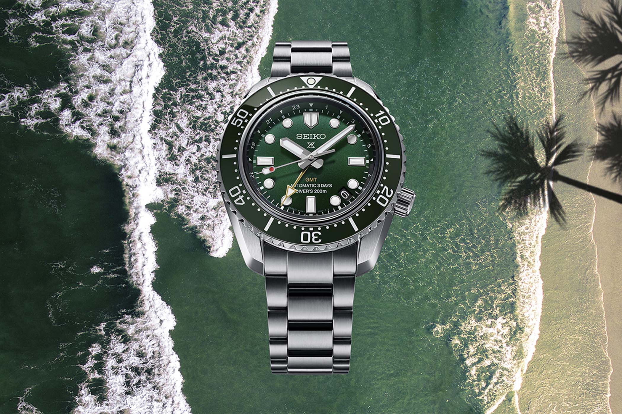 Seiko Prospex 1968 Diver Modern Reinterpretation GMT - First Prospex Mechanical GMT Watch