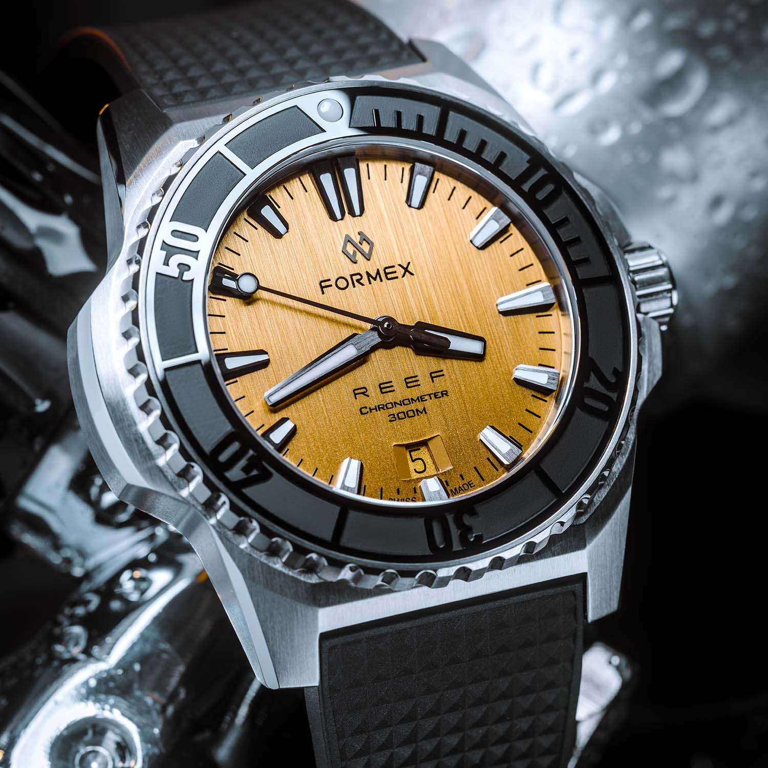 Formex Reef 42mm Radiant Bronze COSC 300M Automatic for Collective Horology - 7