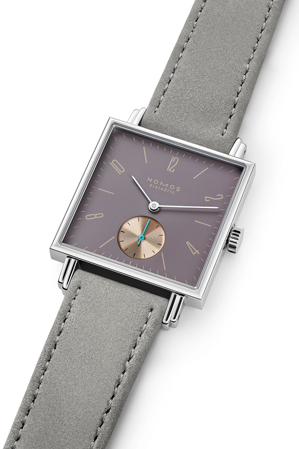 New Nomos Tetra Hand-Wound Alpha Square Watch Colours Easter 2023 - 4