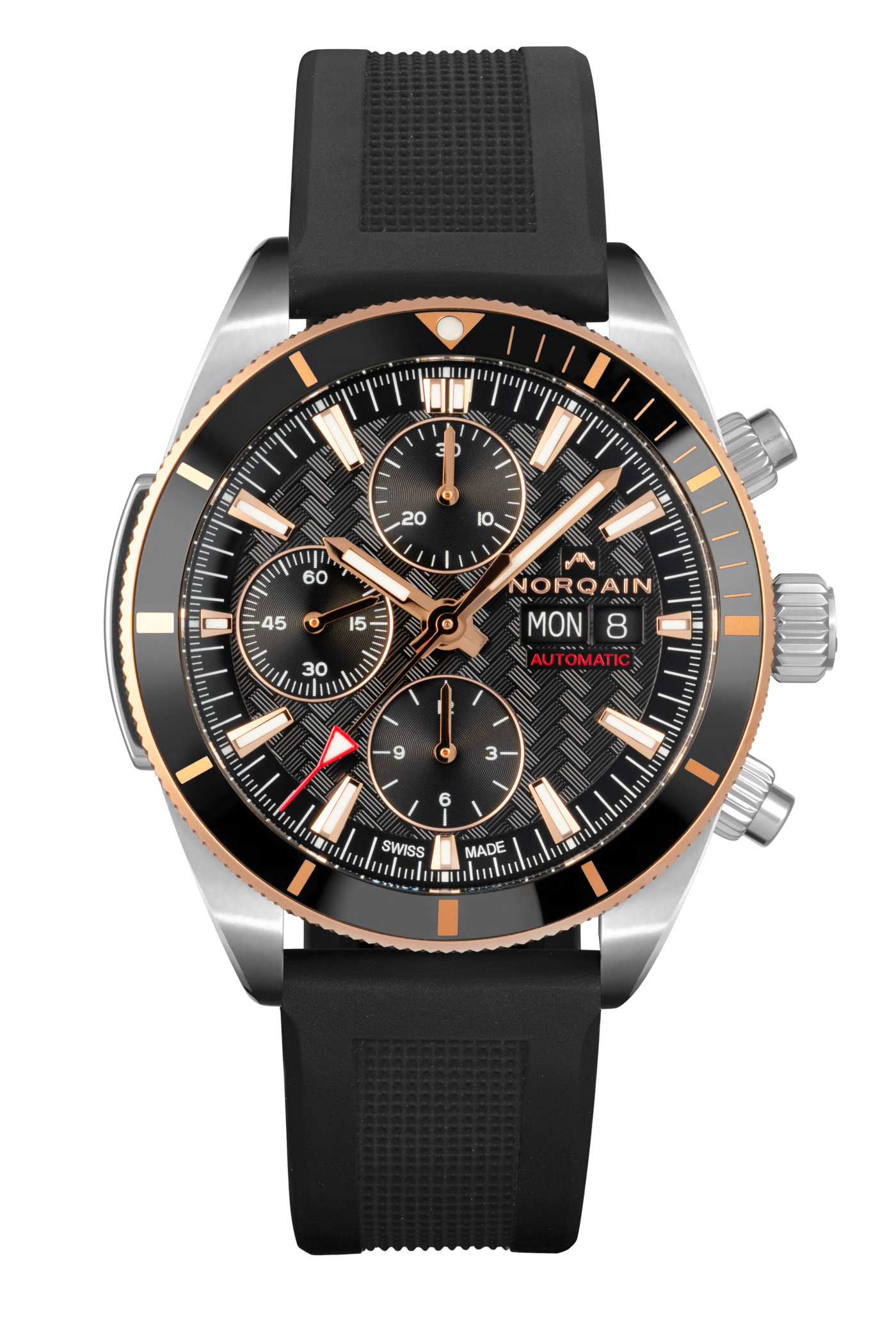 Norqain Adventure Sport Chrono Day-Date two-tone steel & gold - 5