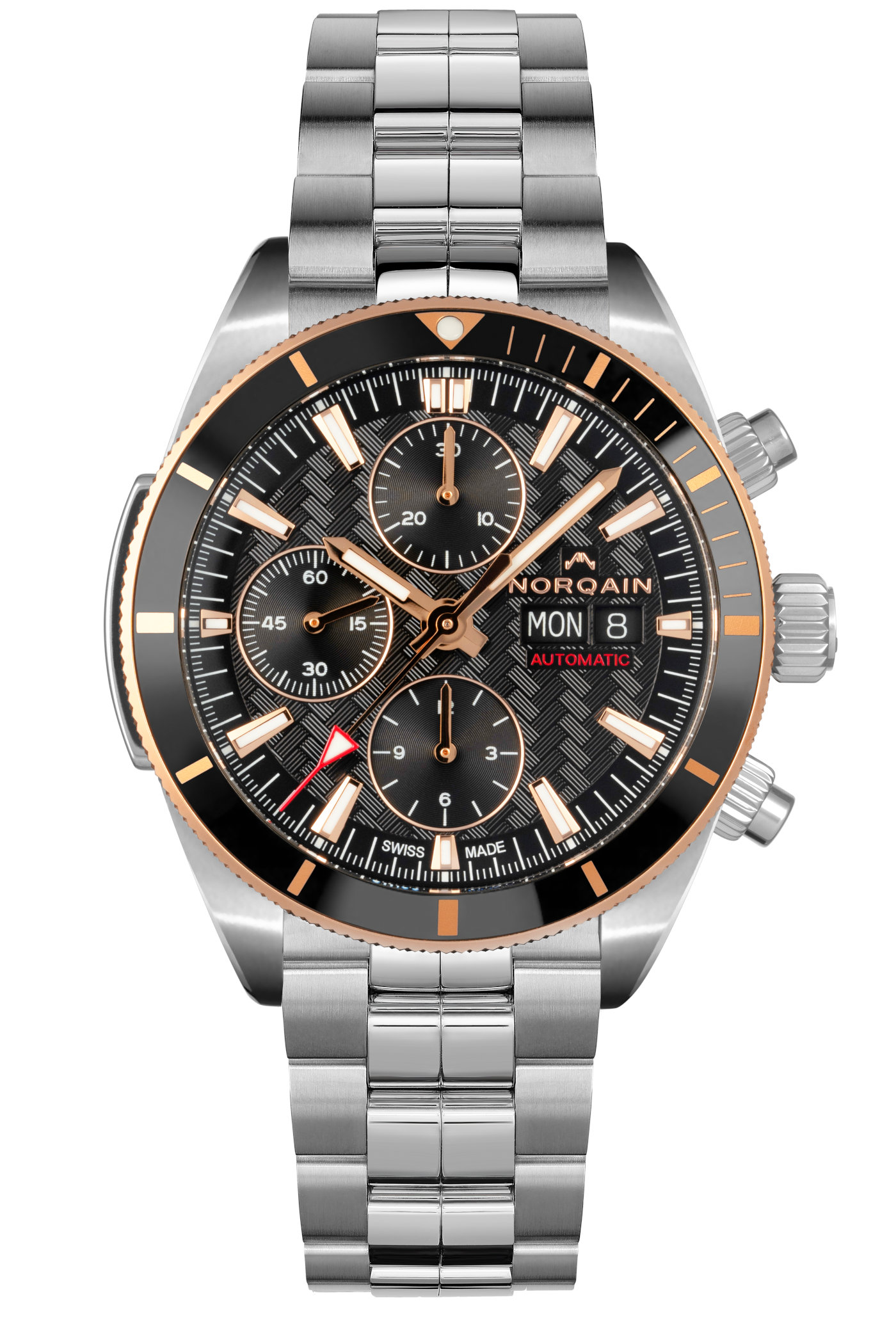 Norqain Adventure Sport Chrono Day-Date two-tone steel & gold - 6