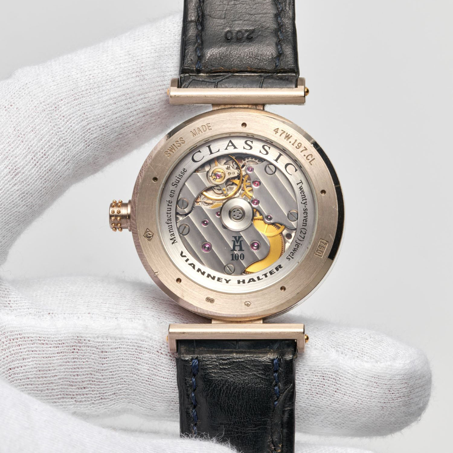 Vianney Halter Classic Salmon Dial - Ineichen Independent Watchmaker Auction Geneva May 2023 - 2
