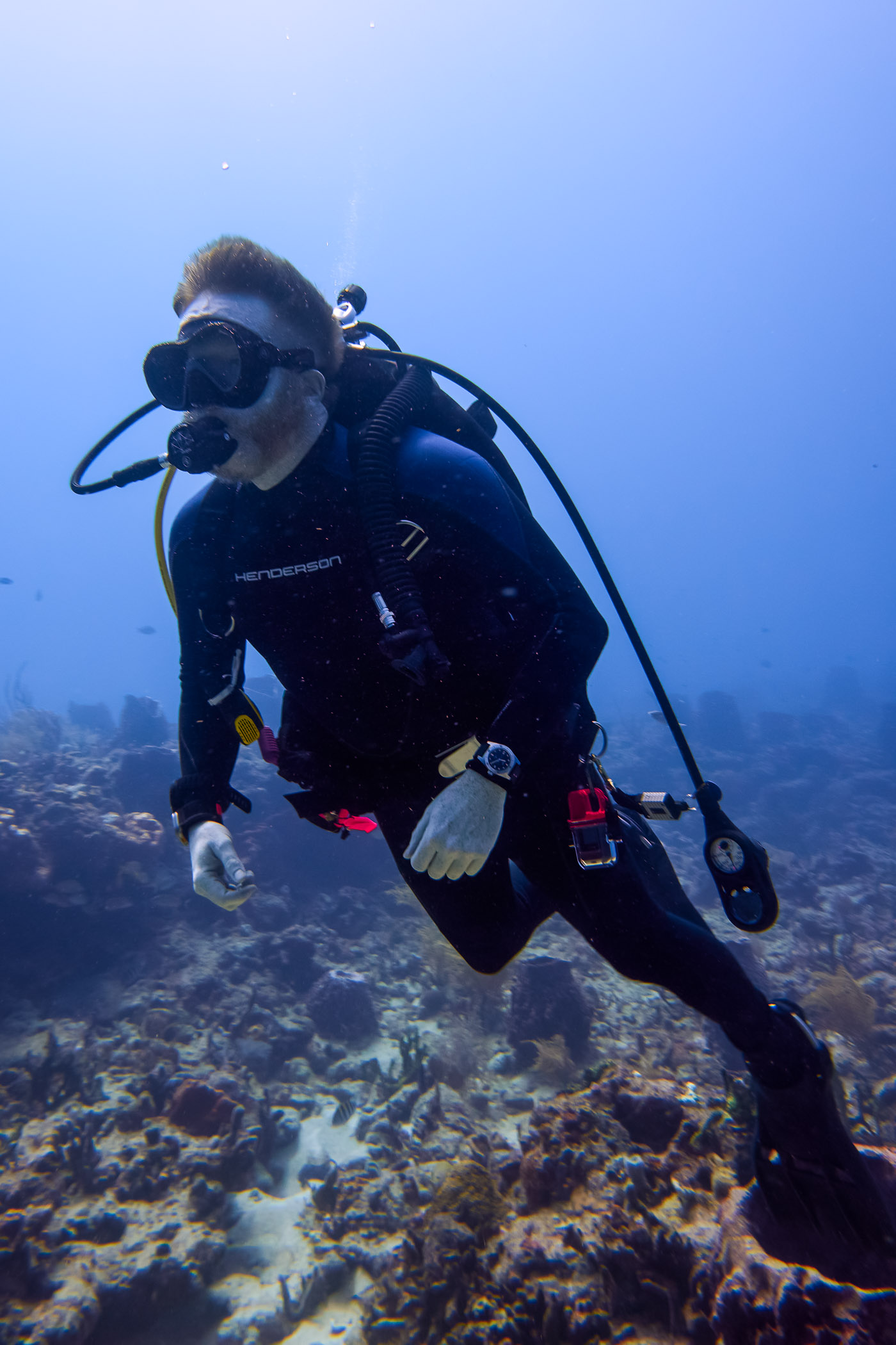 Aquastar Model 60 dive watch - underwater diving review