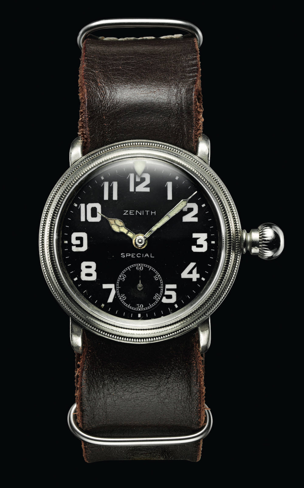 Historical-Louis-Blériot-zenith-watch-front-black