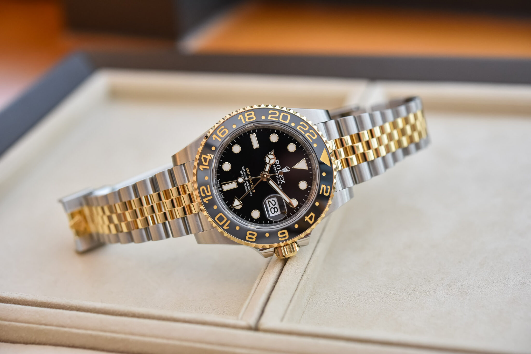 Hands-On: The Rolex GMT-Master II Steel & Yellow Gold 126713GRNR