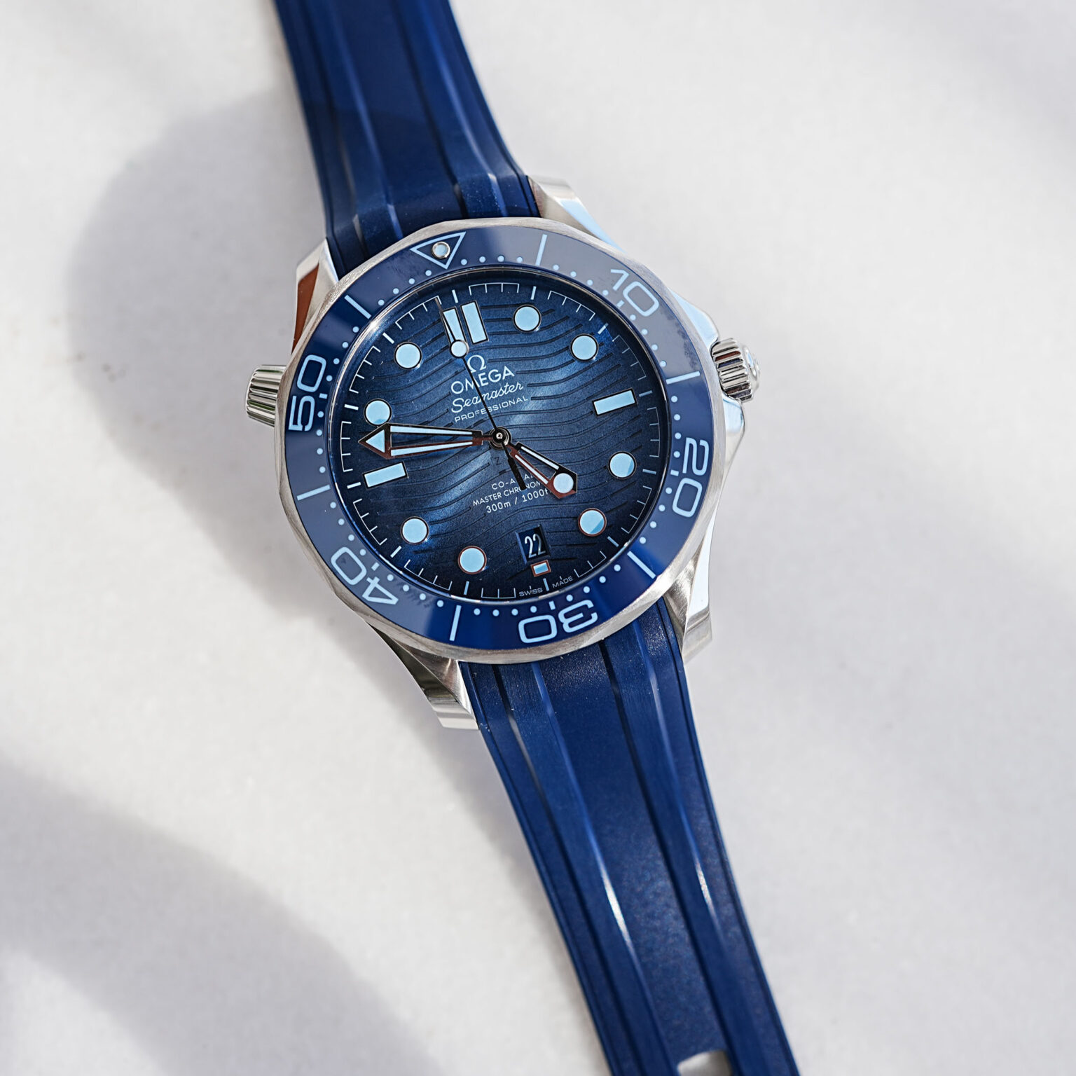 Introducing The New Omega Seamaster Diver 300M Summer Blue 75th ...