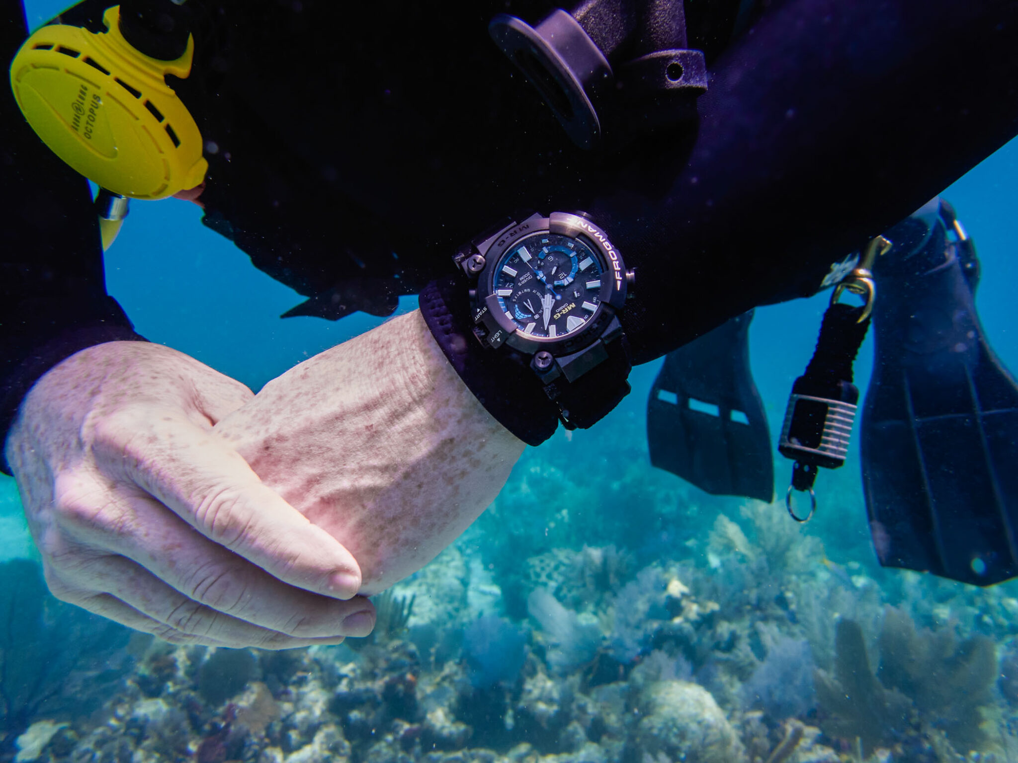 Review: Diving With The Casio G-Shock Frogman MRG-BF1000R