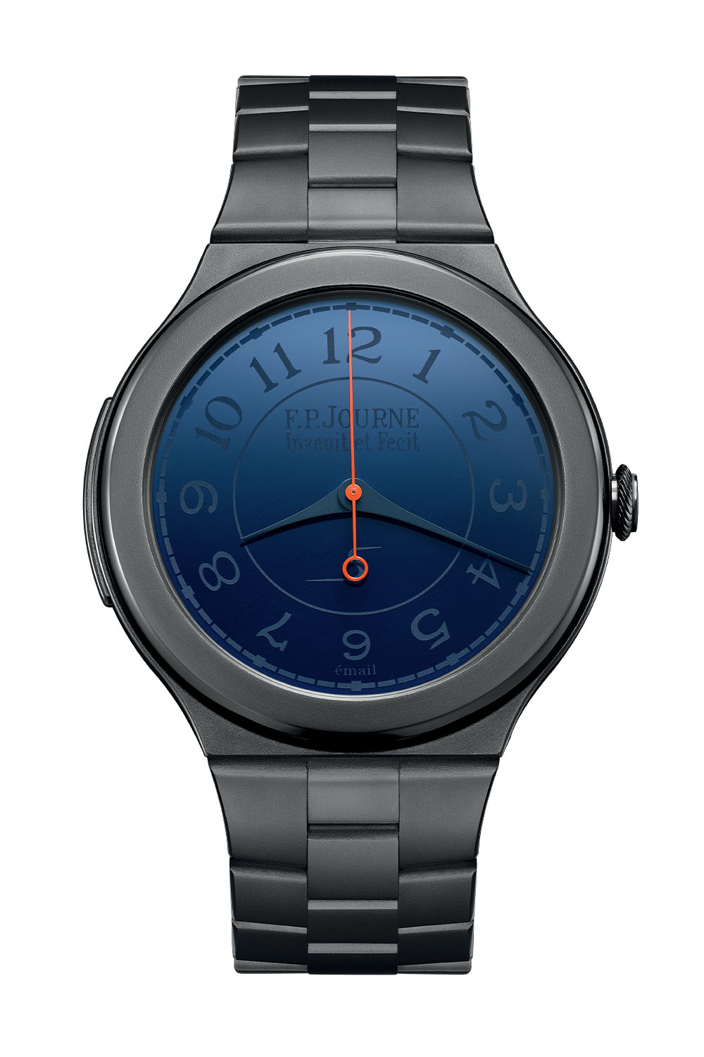 FP Journe Chronometre Furtif Bleu - Only Watch 2023 Unique Piece Tantalum Blue Enamel New Movement - 6