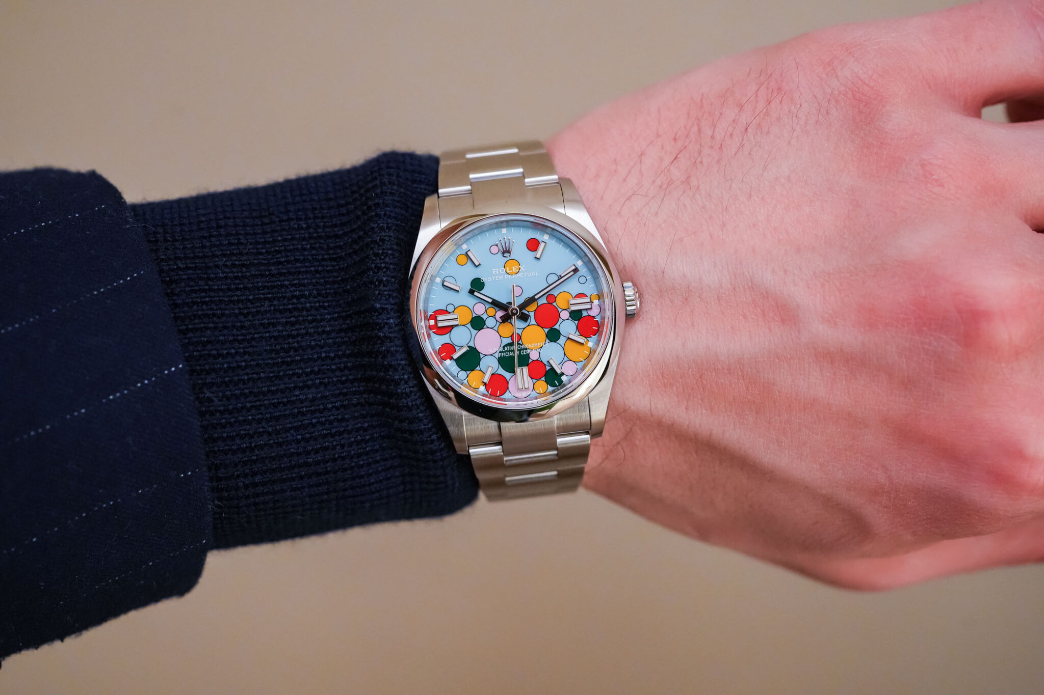 HandsOn The Rolex Oyster Perpetual Celebration Dial, Sacrilege or