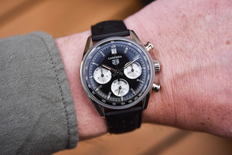 Video Review: The TAG Heuer Carrera Glassbox Chronograph 39mm Black Dial