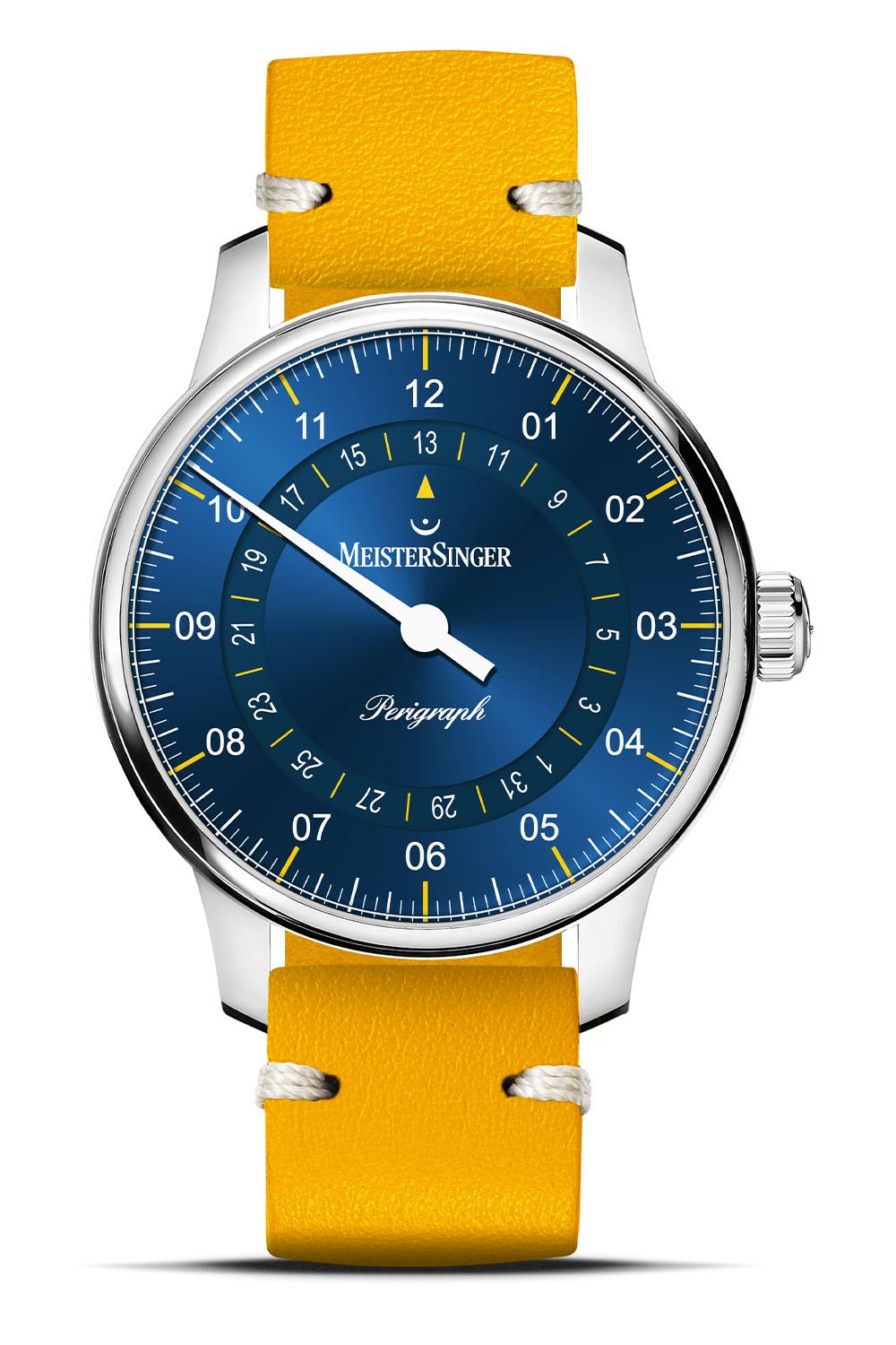 MeisterSinger Perigraph Special Edition Models 2023 - 38mm and 43mm blue and yellow - 6