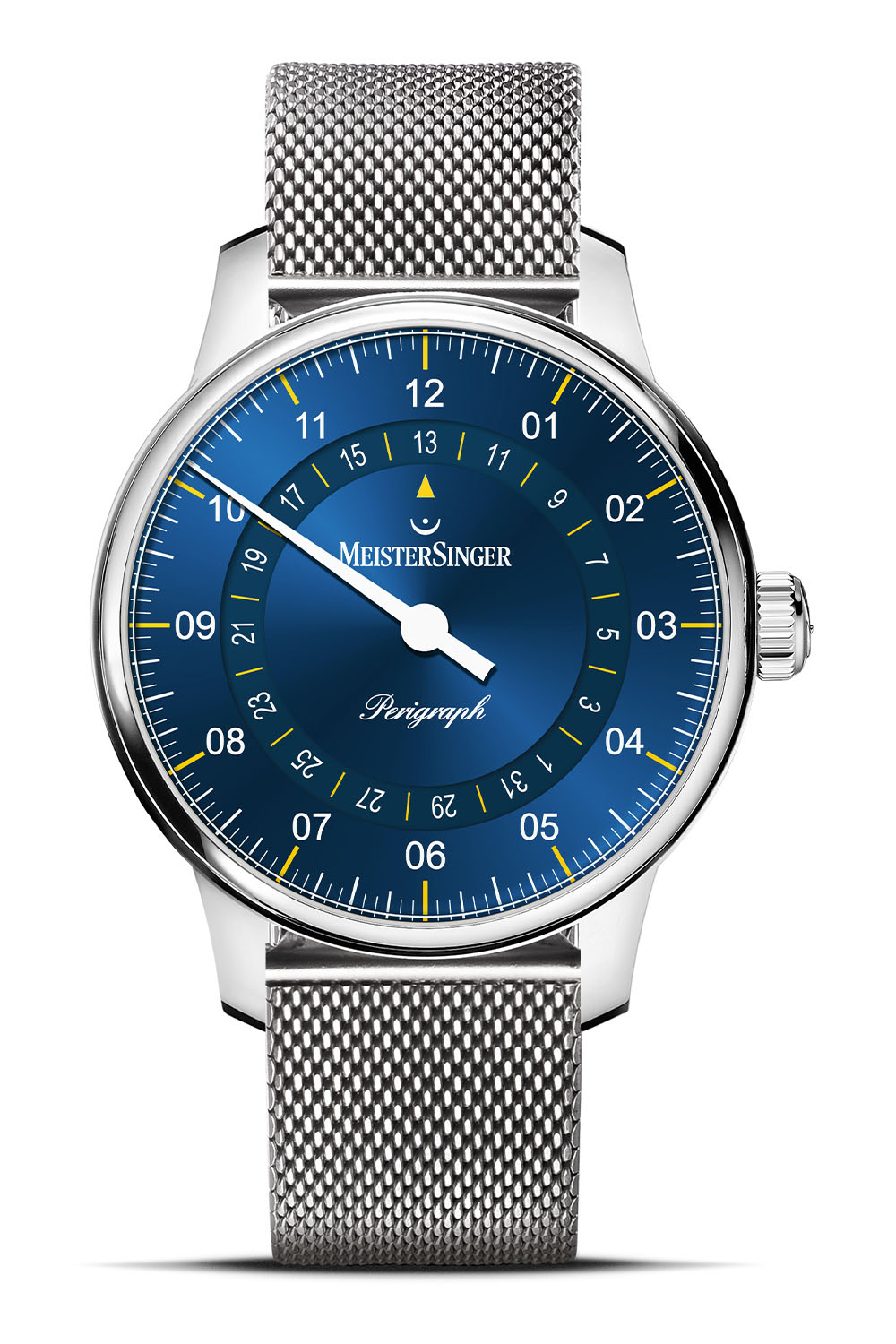 MeisterSinger Perigraph Special Edition Models 2023 - 38mm and 43mm blue and yellow - 7