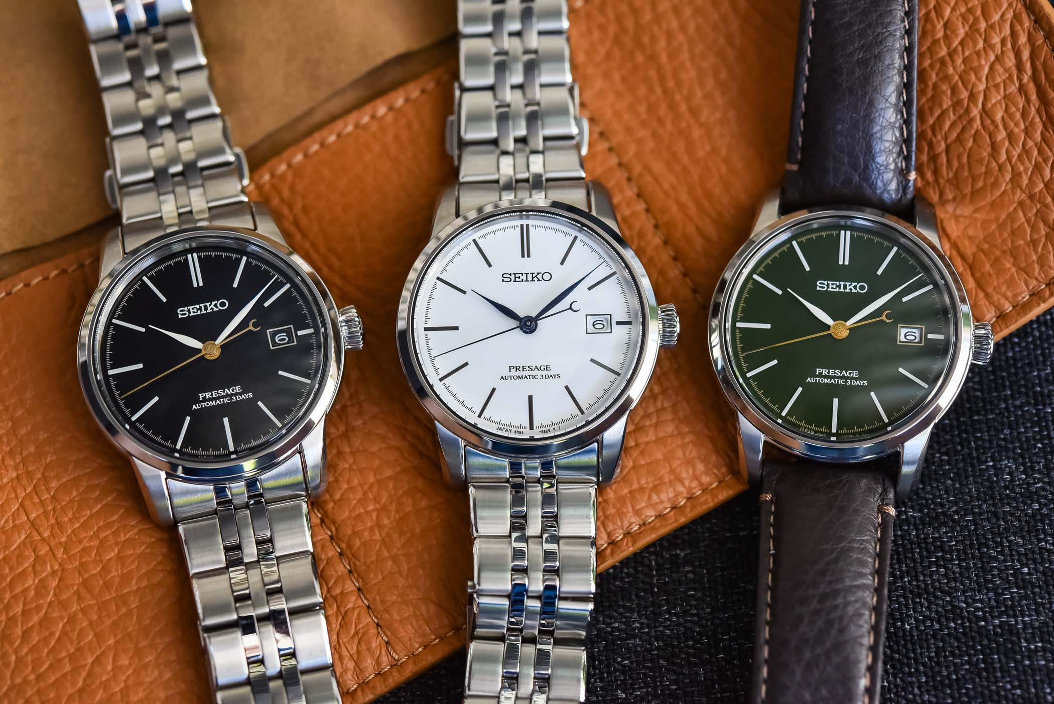 First Look: Seiko Presage With Enamel or Urushi Dials SPB403