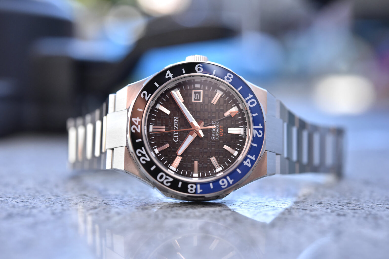 The Impressive Citizen Series 8 880 Mechanical GMT The Impressive Citizen Series 8 880 Mechanical GMT