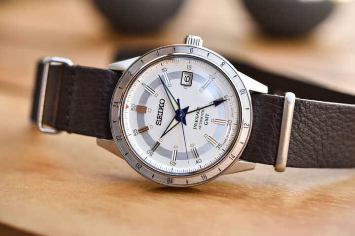 SEIKO Presage Style60s GMT Brushed Satin Black | SSK013 main image 1