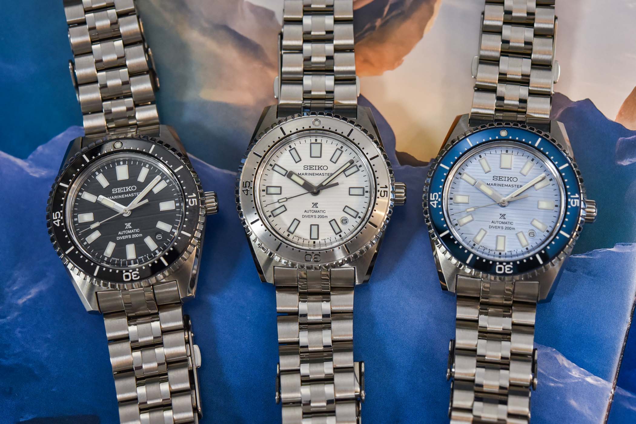 First Look: The Seiko Prospex Marinemaster SJE097, SJE099 & SJE101